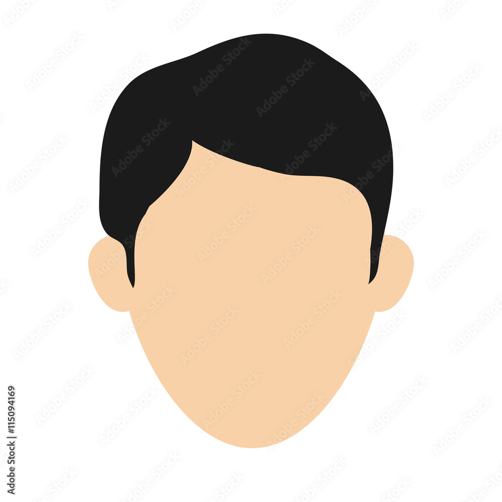 man with black hair avatar icon man with black hair avatar icon