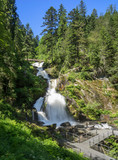 Triberger Wasserfälle im Sommer - untere 4 der 7 Hauptstufen 