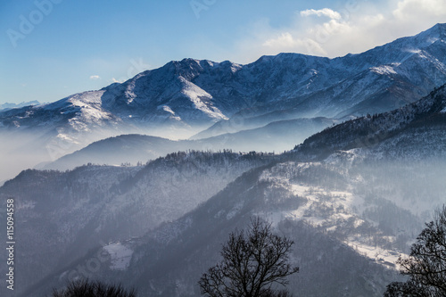 Sky, mountains and fog © MauroTorazza