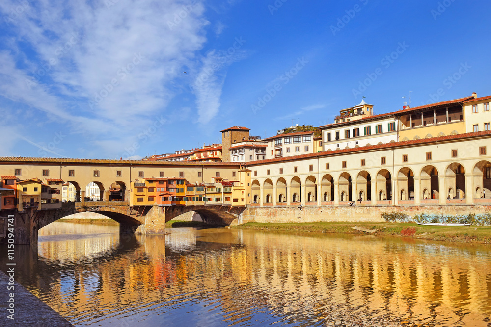 embankment of the river Arno, Florence, Italy embankment of the river Arno, Florence, Italy