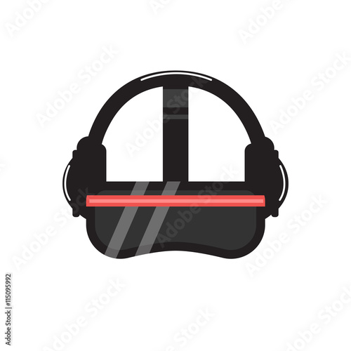 VR helmet icon