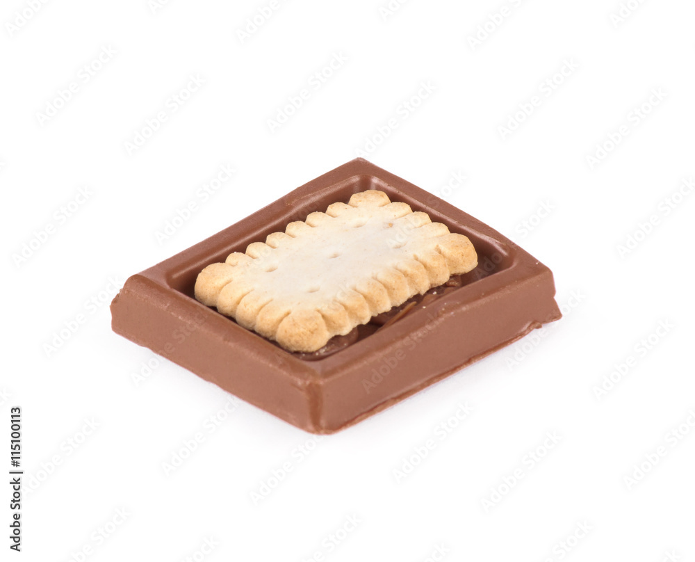 Chocolate bar and cookies Chocolate bar and cookies