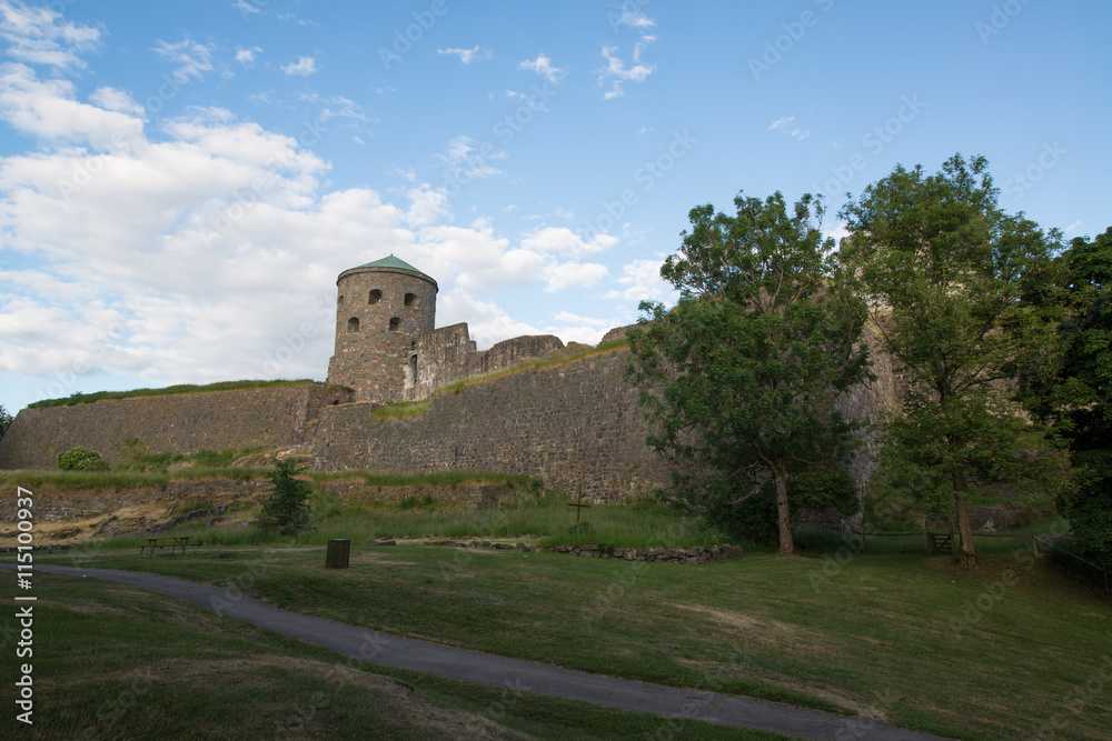Bohus fortress in Kungaelv, Sweden