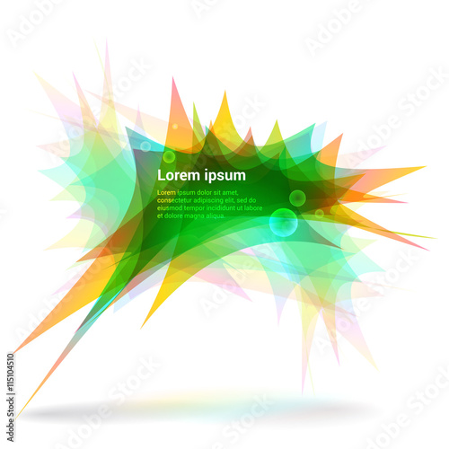 vector colorful design element for banners, invitations and greeting cards.