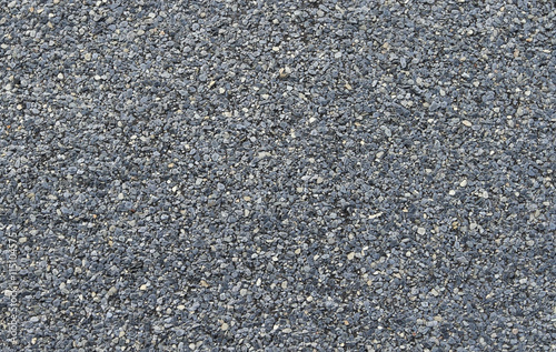 ruberoid. / Old gray roofing material. photo