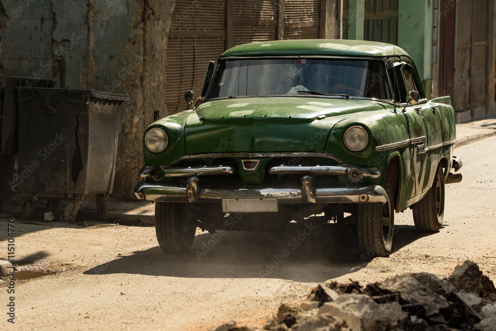 Auto d'epoca a L'Havana,Cuba.