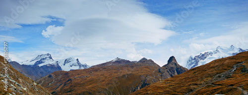 Swiss mountains. Panorama