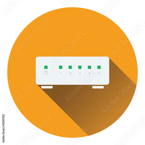 Ethernet switch icon