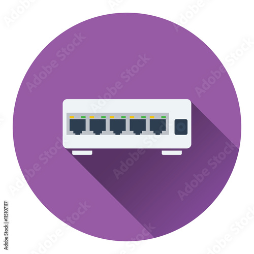 Ethernet switch icon