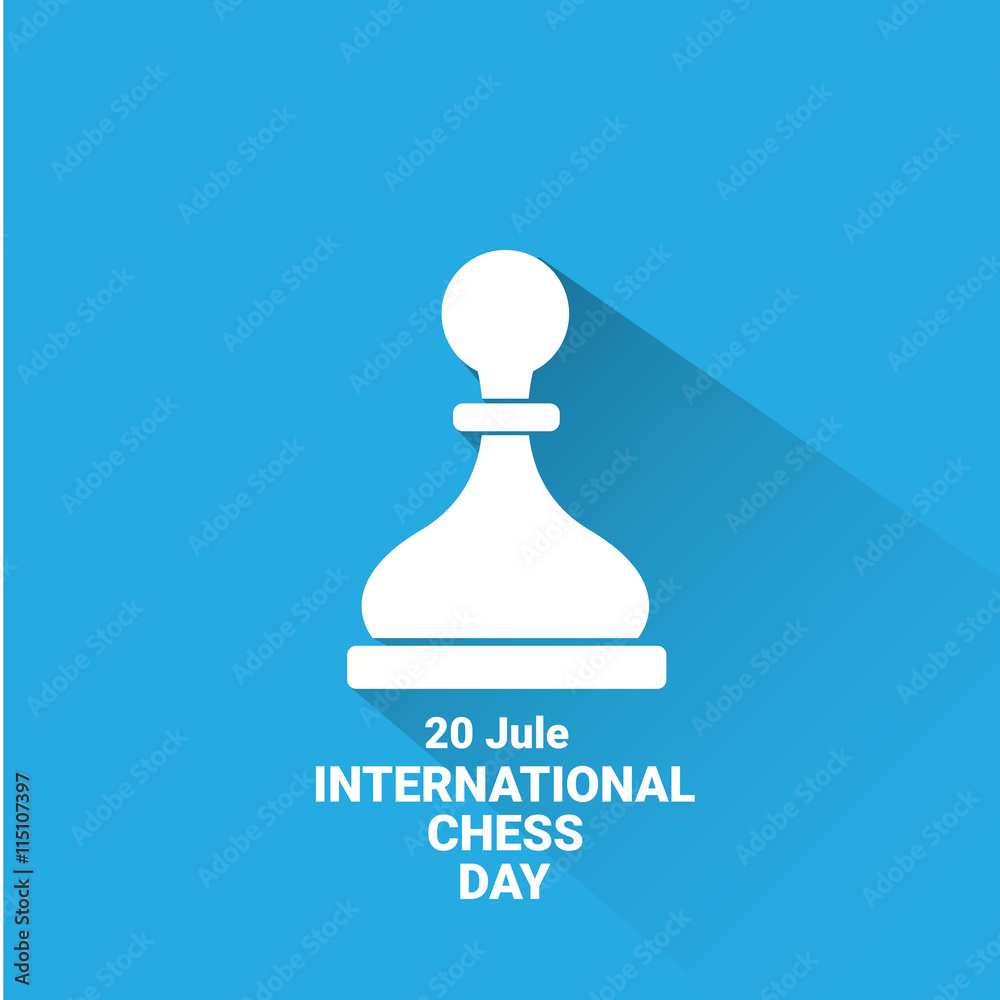 international chess day background . vector chess international chess day background . vector chess