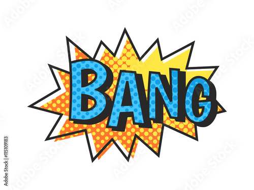 Pop art comic speech bubble boom effects vector. Bubble boom speech and pop explosion bang bubble boom. Communication cloud fun humor book splash element abstract funny balloon.