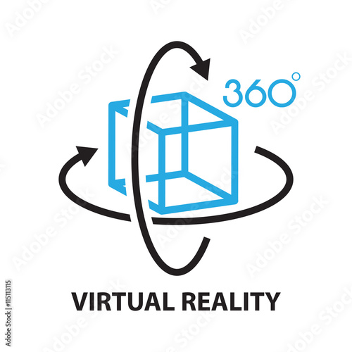 virtual reality ,icon and symbol