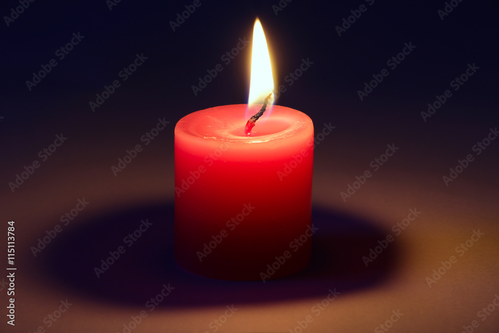 Candle light in the room on the night time Candle light in the room on the night time