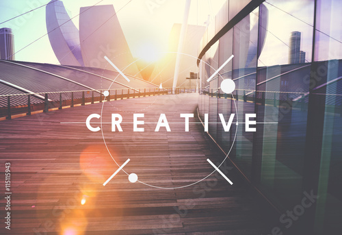 Canvas Print Creative Creativity Thinking Invention Concept
