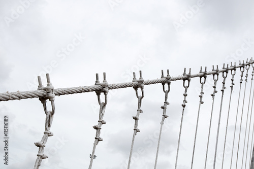 wire suspension bridge