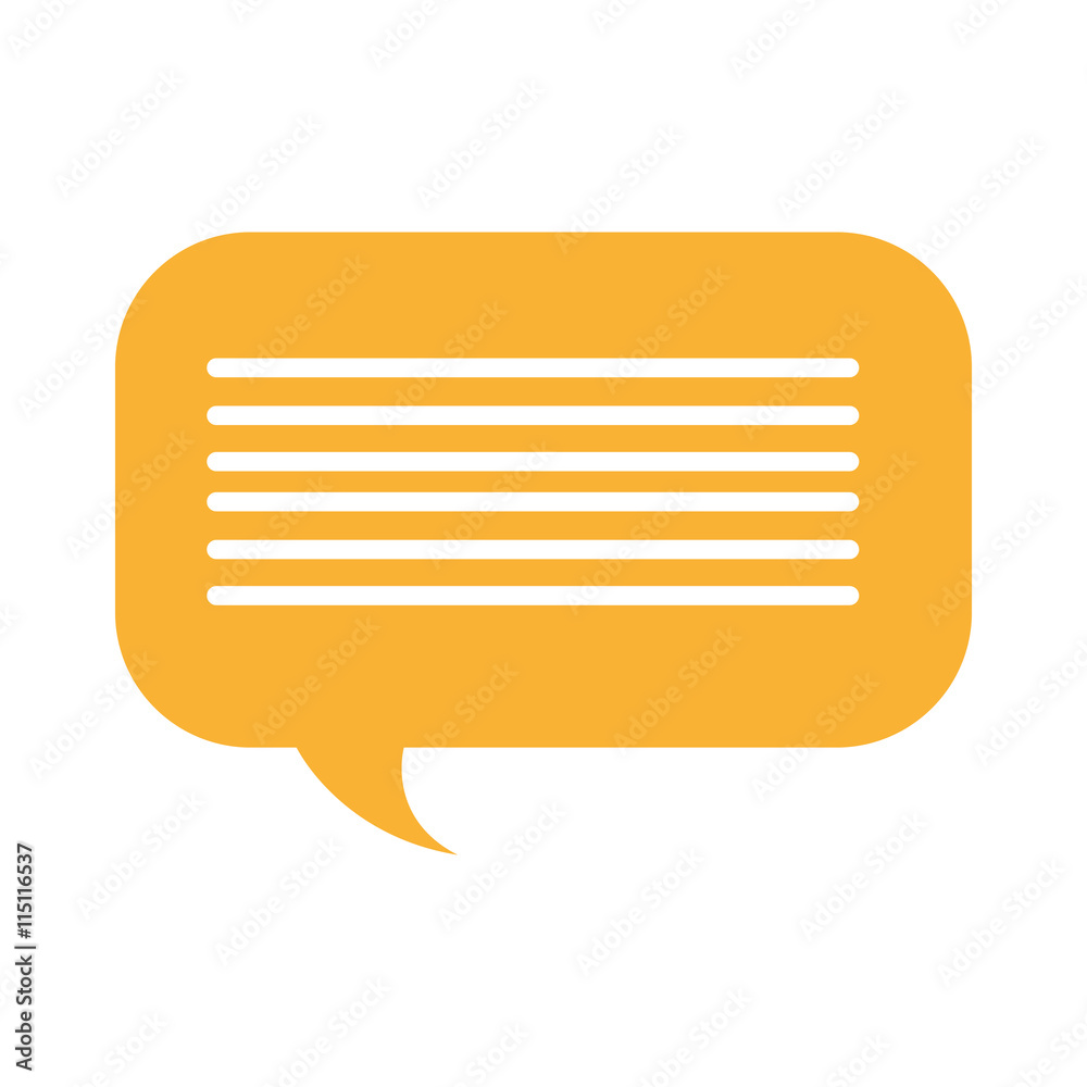 conversation bubble with lines inside icon conversation bubble with lines inside icon