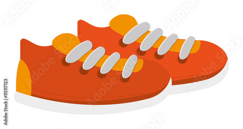 sneakers with laces icon