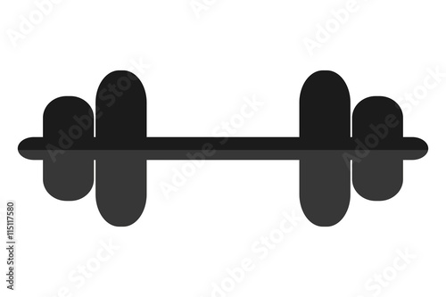 single dumbbell icon