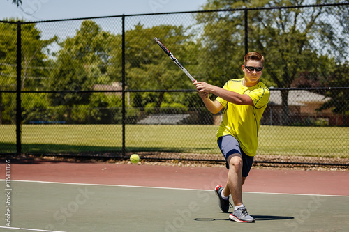 Tennis player © PETER LAKOMY