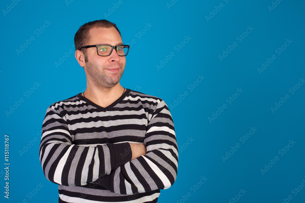 Obraz premium Man in pullover