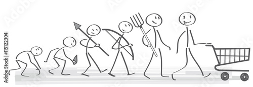 Evolution, Steinzeitmenschen–Konsument