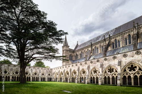 Cloister of Salisbury Cathedral