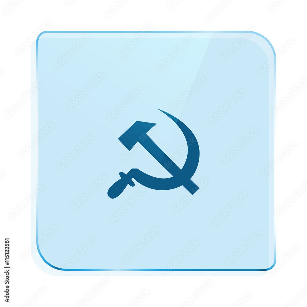 Hammer and sickle vector illustration Hammer and sickle vector illustration