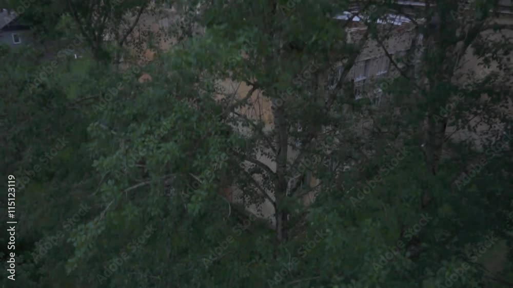 Abandoned school with a bird's-eye view Abandoned school with a bird's-eye view