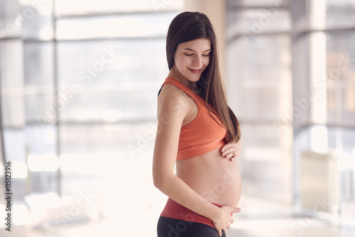 fitness Pregnant woman in gym Free Download fitness Pregnant woman in gym - GFXLoad