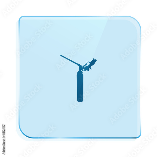 Foam gun icon