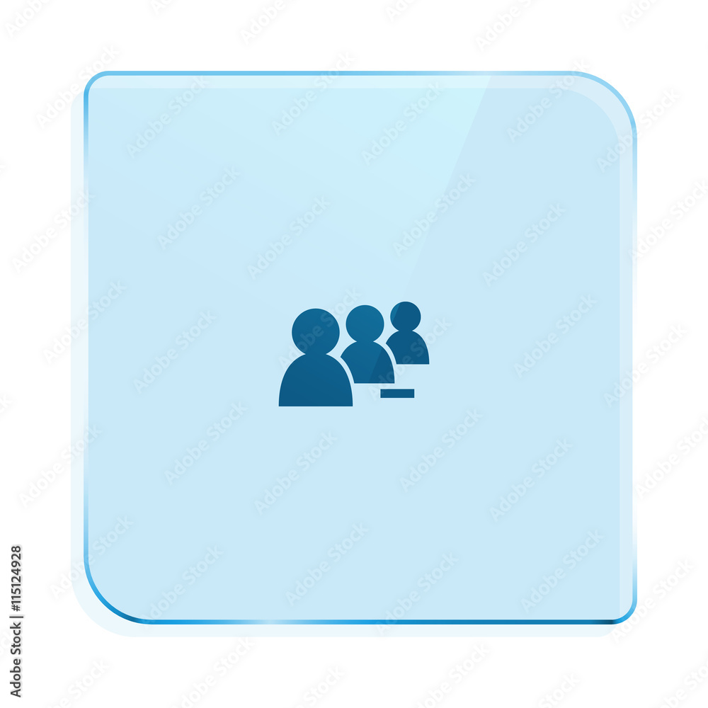 Add new user account flat icon for apps Add new user account flat icon for apps