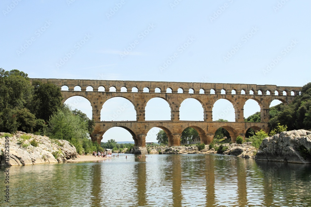 Fototapeta premium pont du gard 07072016