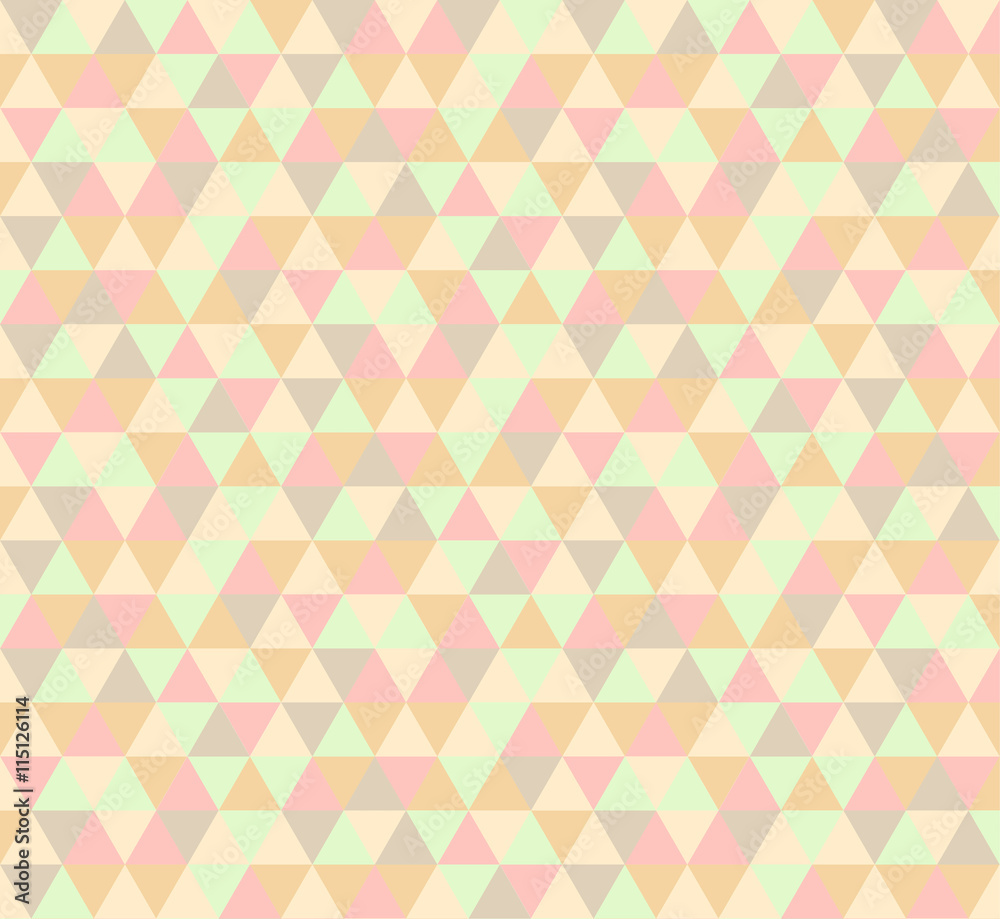 Abstract geometric triangle pattern background