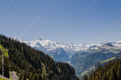Grindelwald, Dorf, Berner Oberland, Eiger, Mönch, Jungfrau, Schynige Platte, Lauterbrunnen, Alpen, Schweizer Berge, Wanderweg, Wanderferien, Sommer, Schweiz