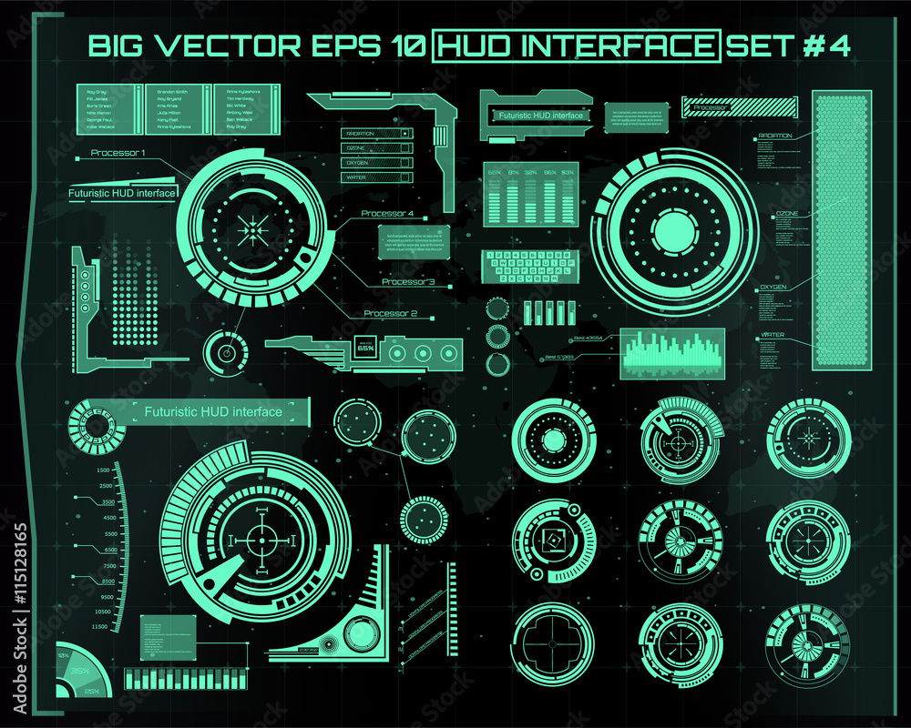 Abstract future, concept vector futuristic blue virtual graphic touch user interface HUD. For web, site, mobile applications isolated on black background, techno, online design, business, gui, ui Abstract future, concept vector futuristic blue virtual graphic touch user interface HUD. For web, site, mobile applications isolated on black background, techno, online design, business, gui, ui