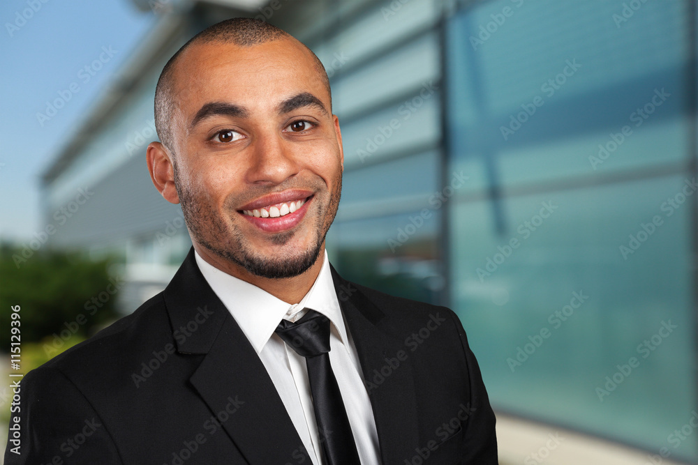 Fototapeta premium Portrait Of Businessman