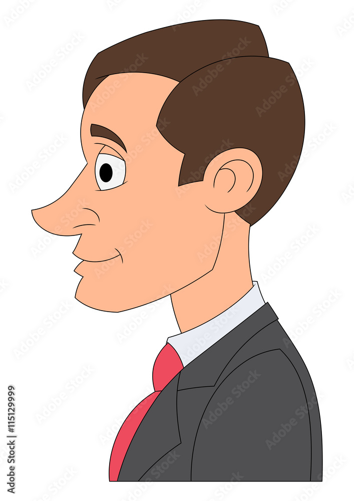 Profile of a businessman 2