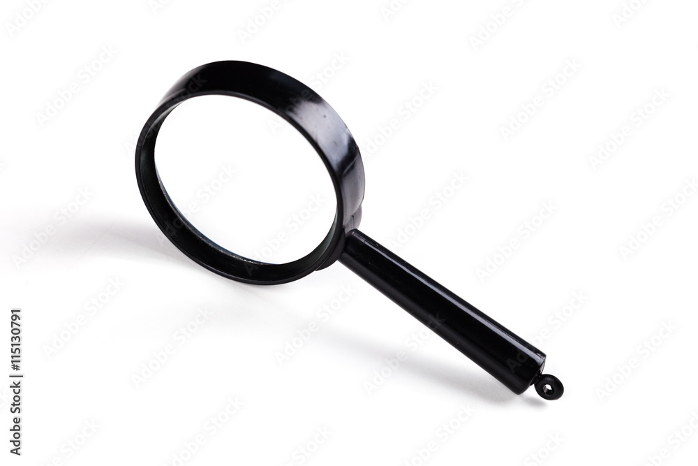 Magnifying glass isolated on white background Magnifying glass isolated on white background