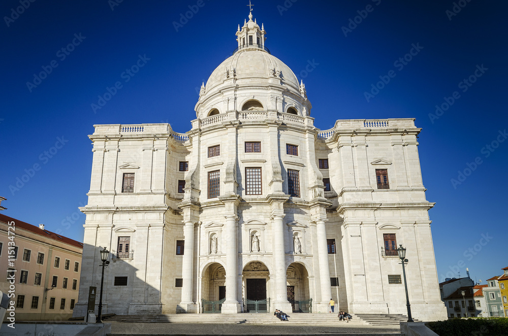 panteao nacional pantheon landmark old cathedral church  in lisb