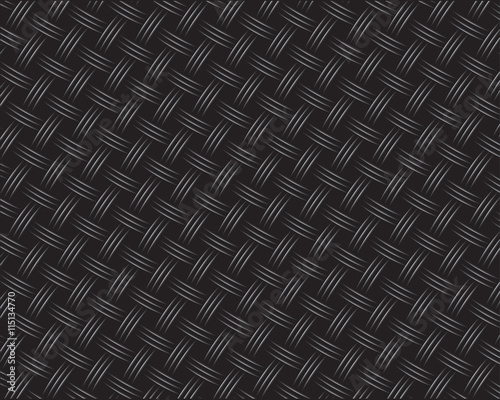 Wicker Black Carbon Background (seamless pattern)