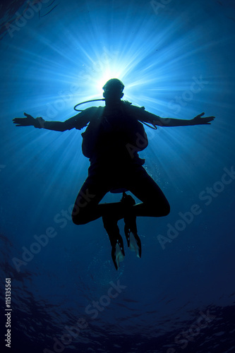 Scuba diver © Richard Carey