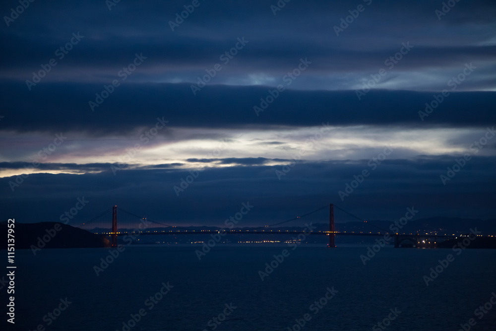 Golden Gate Bridge at Night