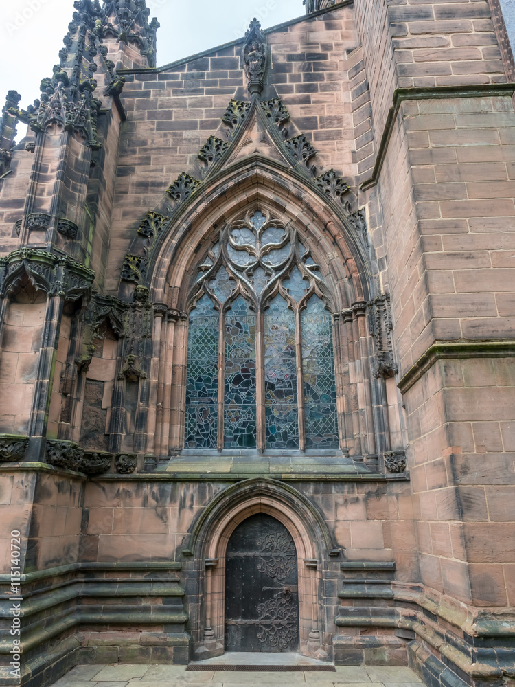 Chester cathedral in England