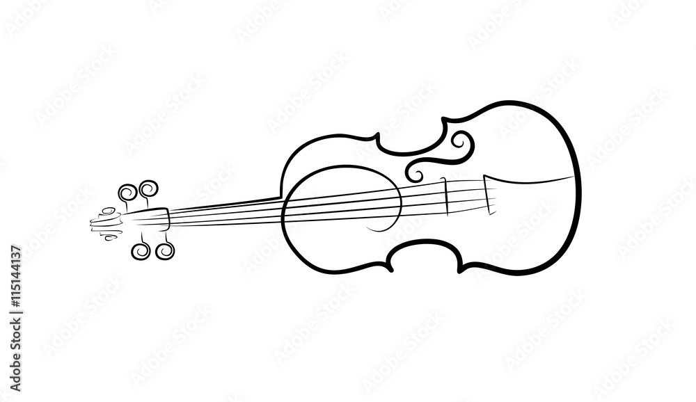 Obraz premium Контрабас