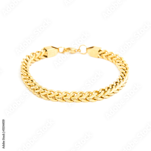 Wallpaper Mural Fashion golden bracelet isolated on white

 Torontodigital.ca