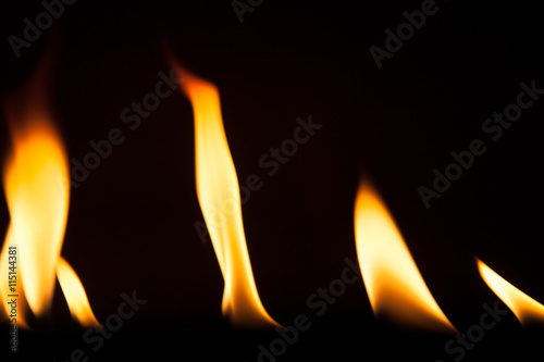 Fire Flame Background Macro Texture