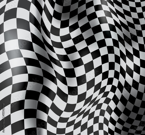 race flag background vector illustration