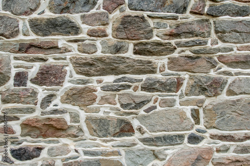 Brown Stone Wall with Plaster Background