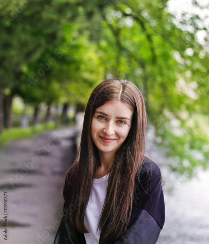 Cute Girl in PArk