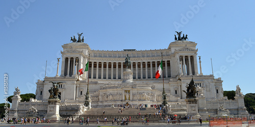 Canvas Print Altare della Patria, Rome, Italy